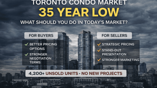 Toronto condo market 35 year low