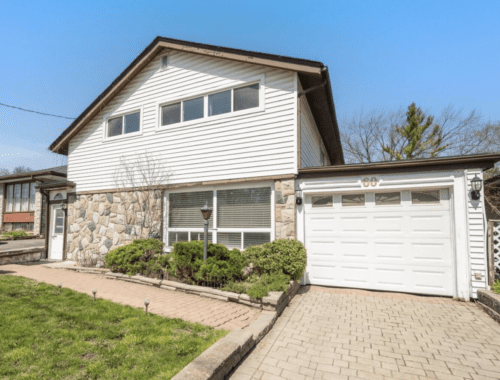 60 Hinton Road Toronto for sale detached home exterior in Rexdale Kipling